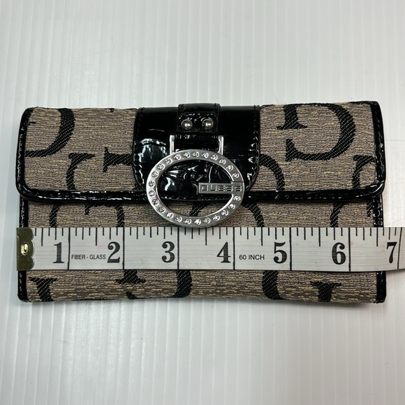 Guess Trifold Wallet with Rhinestone Accent - Picture 7 of 12